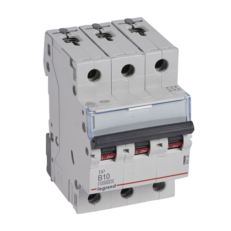LEGRAND - Johdonsuojakatkaisija 10A 10kA - JSK, 3-nap. B10, 10kA