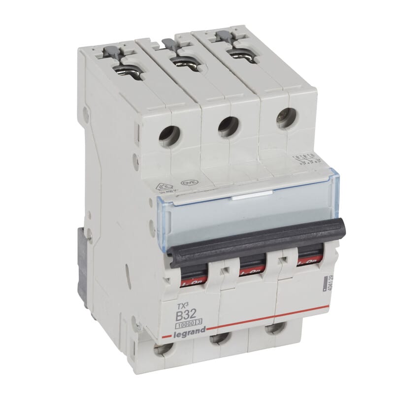LEGRAND - Johdonsuojakatkaisija 32A 10kA - JSK, 3-nap. B32, 10kA
