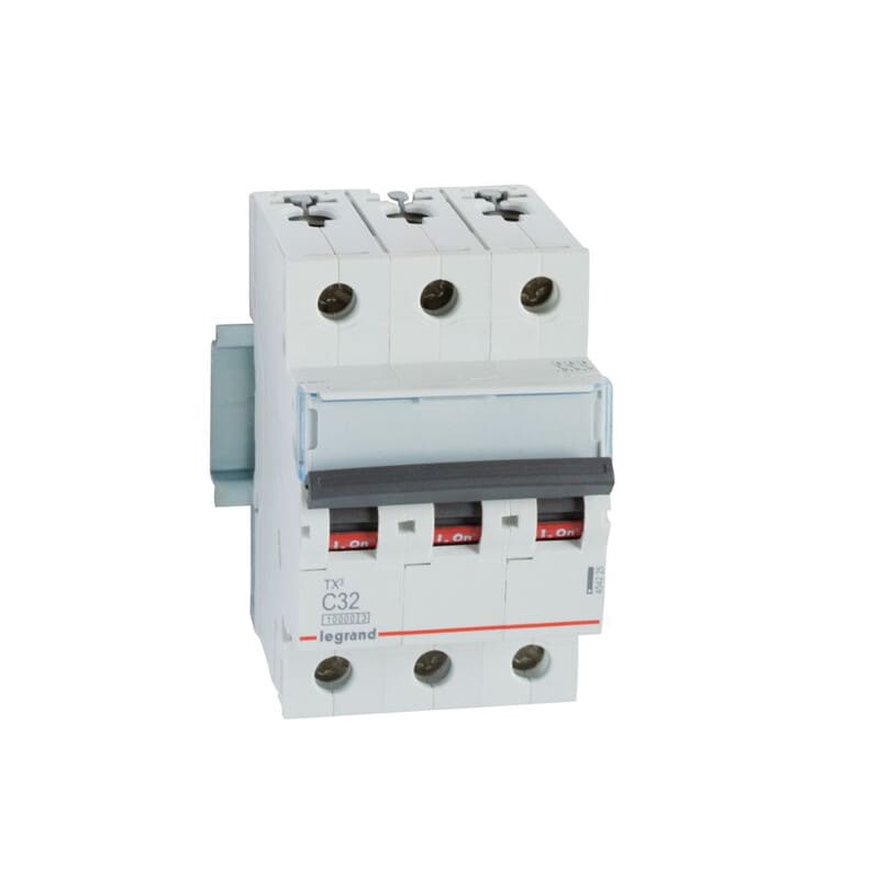 LEGRAND - Johdonsuojakatkaisija 32A 10kA - JSK, 3-nap. C32 10kA