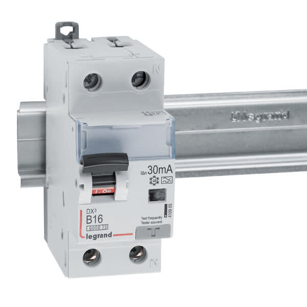 LEGRAND - Vikavirtajohdonsuojakatkaisija - VVJS, 1L+N, B16, 30mA