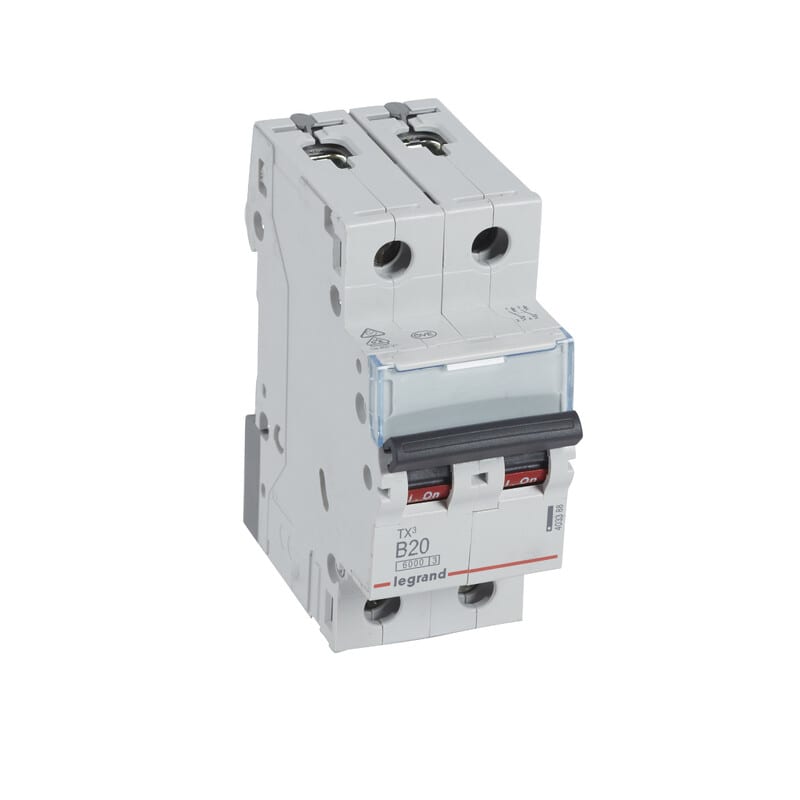 LEGRAND - Johdonsuojakatkaisija - JSK, 2-nap. B20, 6kA