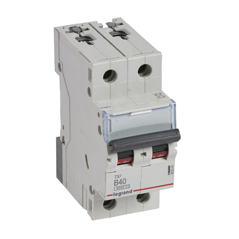 LEGRAND - Johdonsuojakatkaisija - JSK, 2-nap. B40, 6kA