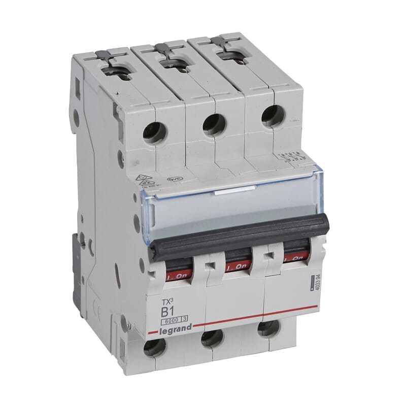 LEGRAND - Johdonsuojakatkaisija - JSK, 3-nap. B1, 6kA