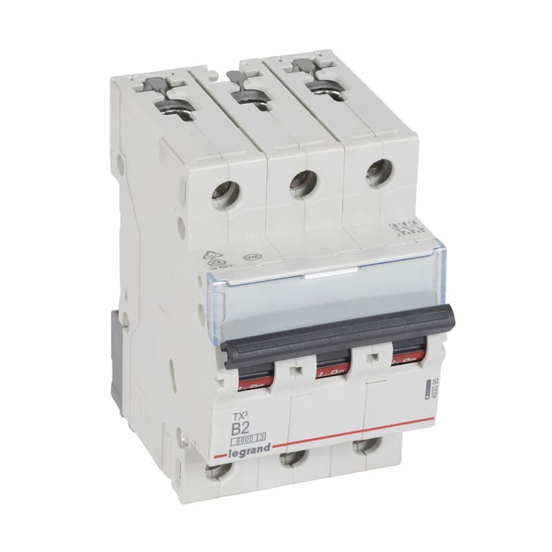 LEGRAND - Johdonsuojakatkaisija - JSK, 3-nap. B2, 6kA