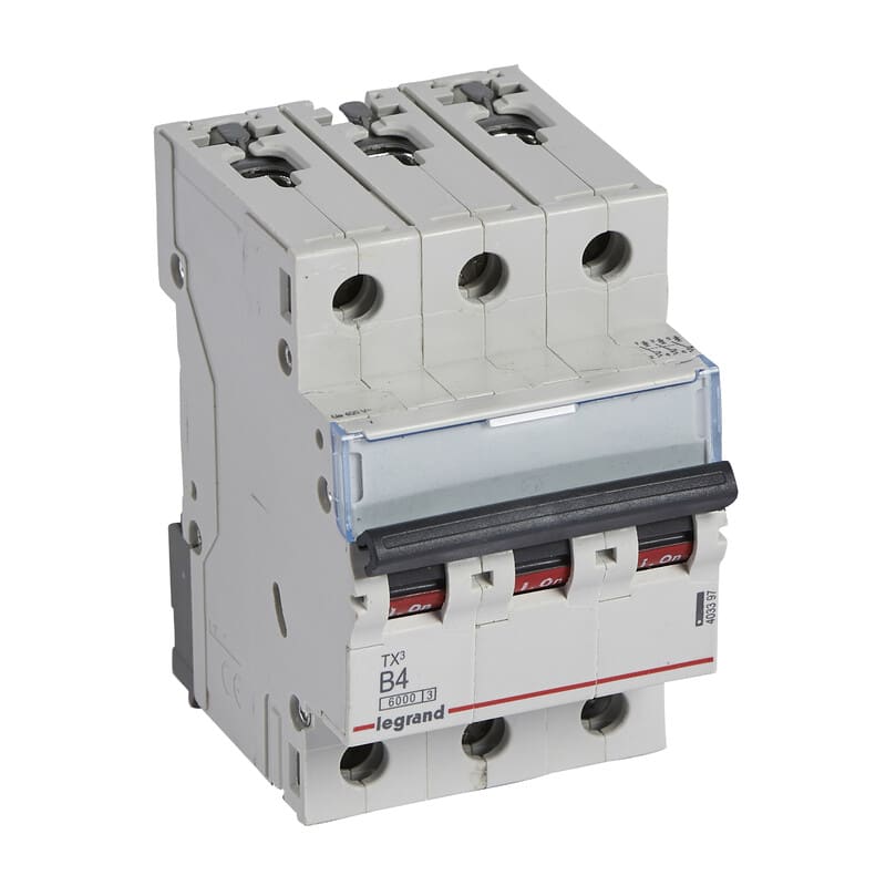 Legrand Danmark A/S - Johdonsuojakatkaisija - JSK, 3-nap. B4, 6kA