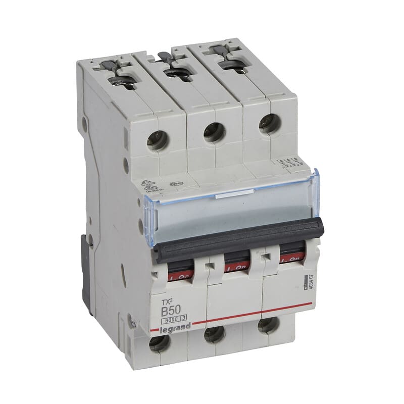 LEGRAND - Johdonsuojakatkaisija - JSK, 3-nap. B50, 6kA