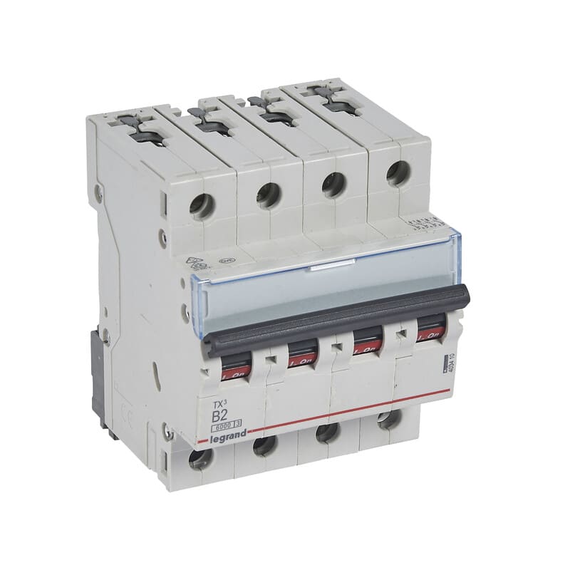 LEGRAND - Johdonsuojakatkaisija - JSK, 4-nap. B2, 6kA