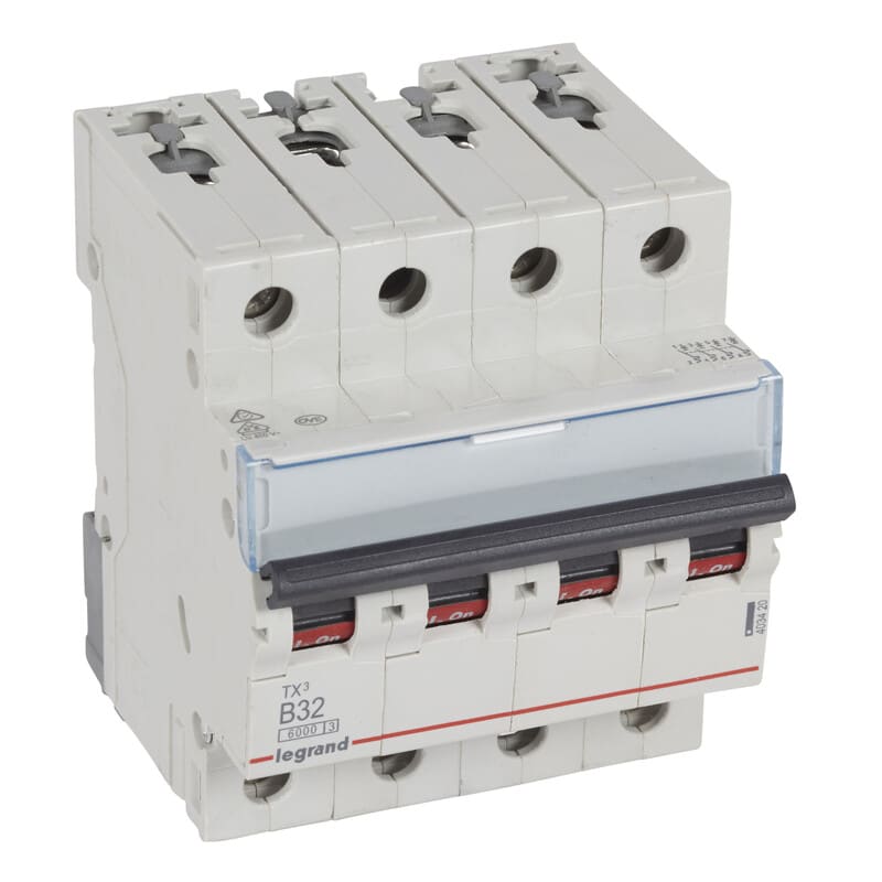 LEGRAND - Johdonsuojakatkaisija - JSK, 4-nap. B32, 6kA