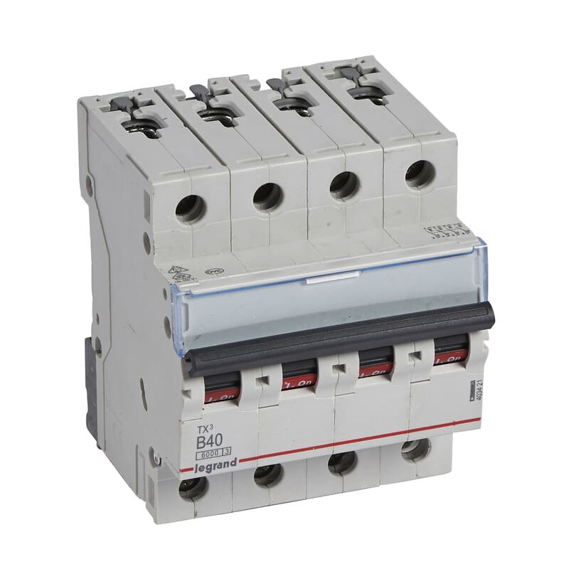 LEGRAND - Johdonsuojakatkaisija - JSK, 4-nap. B40, 6kA