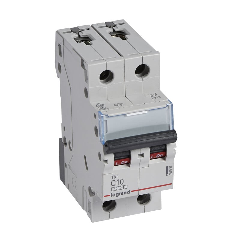 LEGRAND - Johdonsuojakatkaisija - JSK, 2-nap. C10, 6kA
