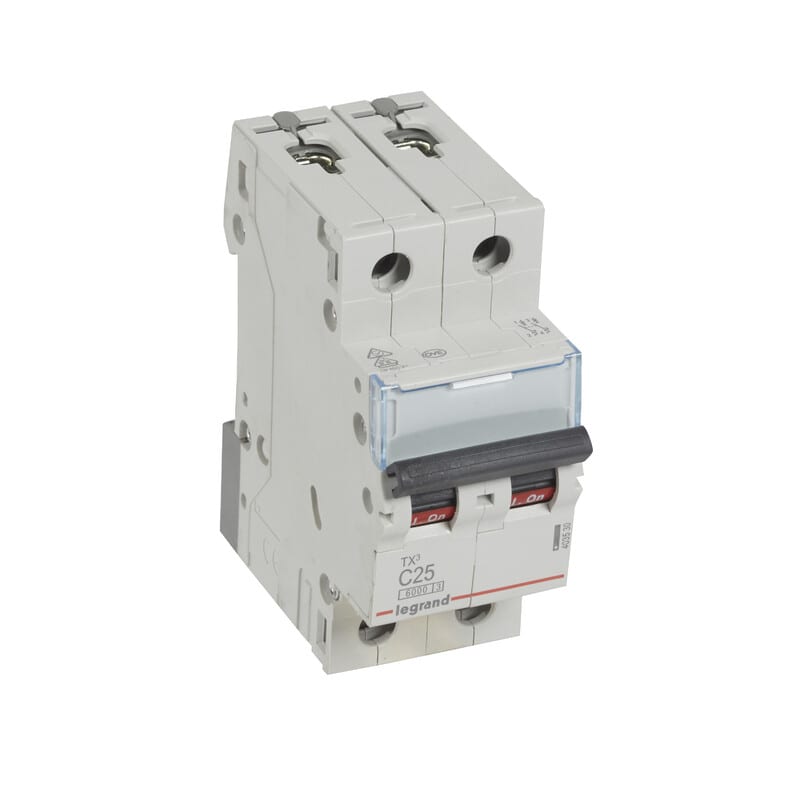 LEGRAND - Johdonsuojakatkaisija - JSK, 2-nap. C25, 6kA