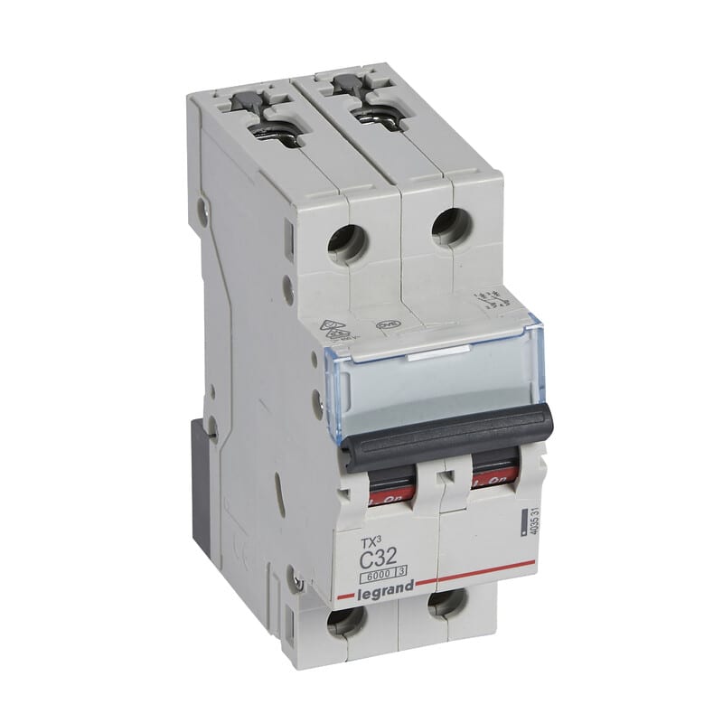 LEGRAND - Johdonsuojakatkaisija - JSK, 2-nap. C32, 6kA