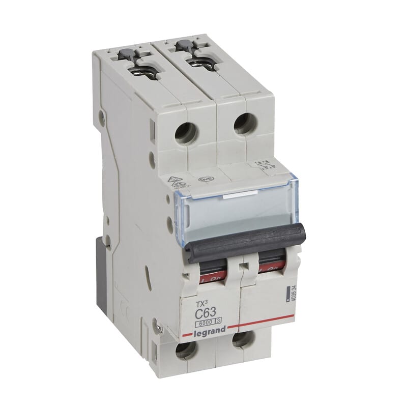 LEGRAND - Johdonsuojakatkaisija - JSK, 2-nap. C63, 6kA