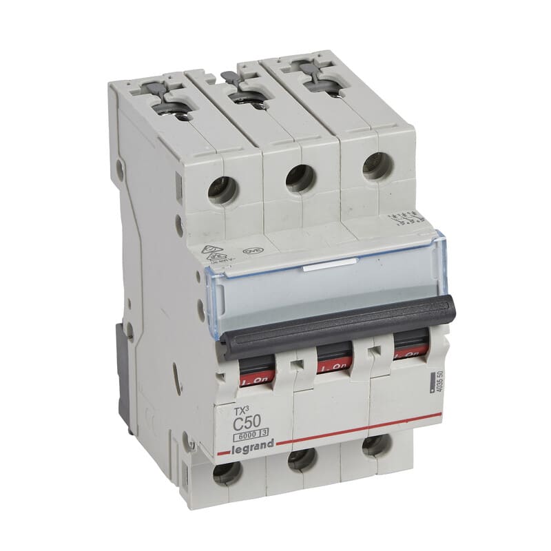 LEGRAND - Johdonsuojakatkaisija - JSK, 3-nap. C50, 6kA
