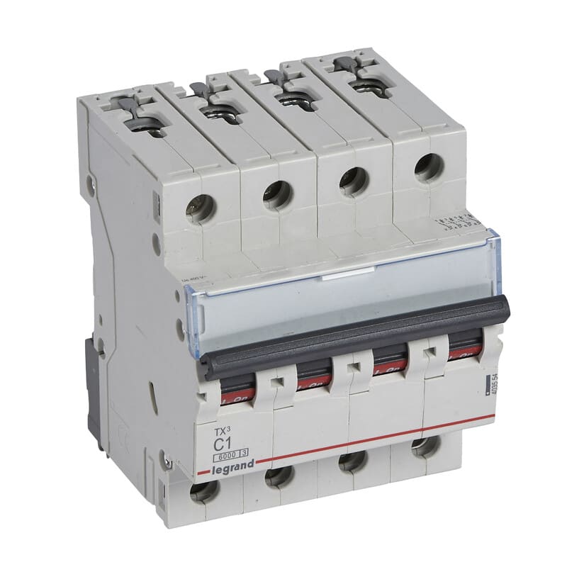 LEGRAND - Johdonsuojakatkaisija - JSK, 4-nap. C1, 6kA