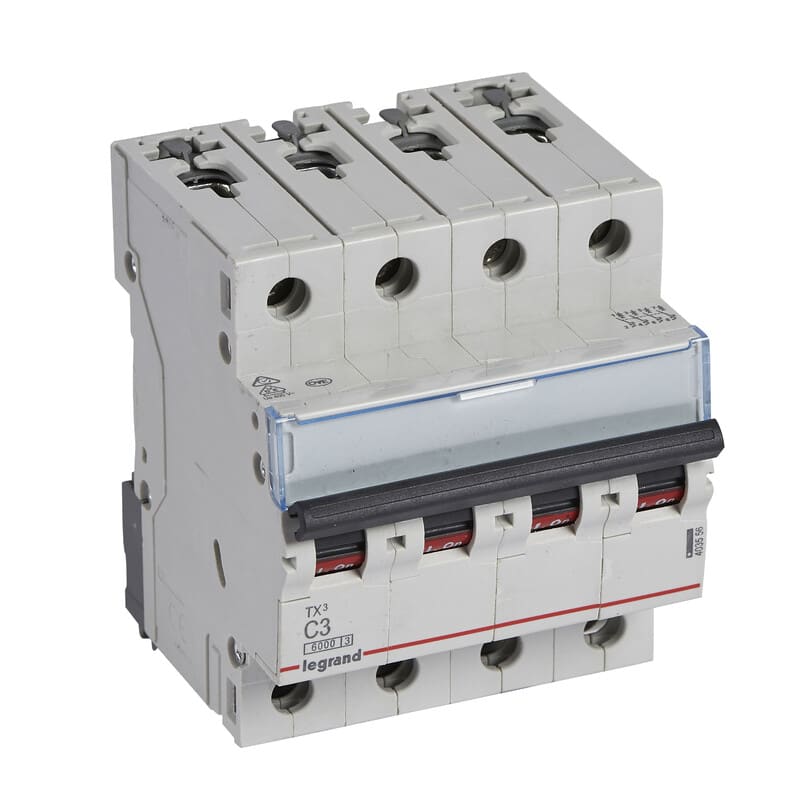 LEGRAND - Johdonsuojakatkaisija - JSK, 4-nap. C3, 6kA