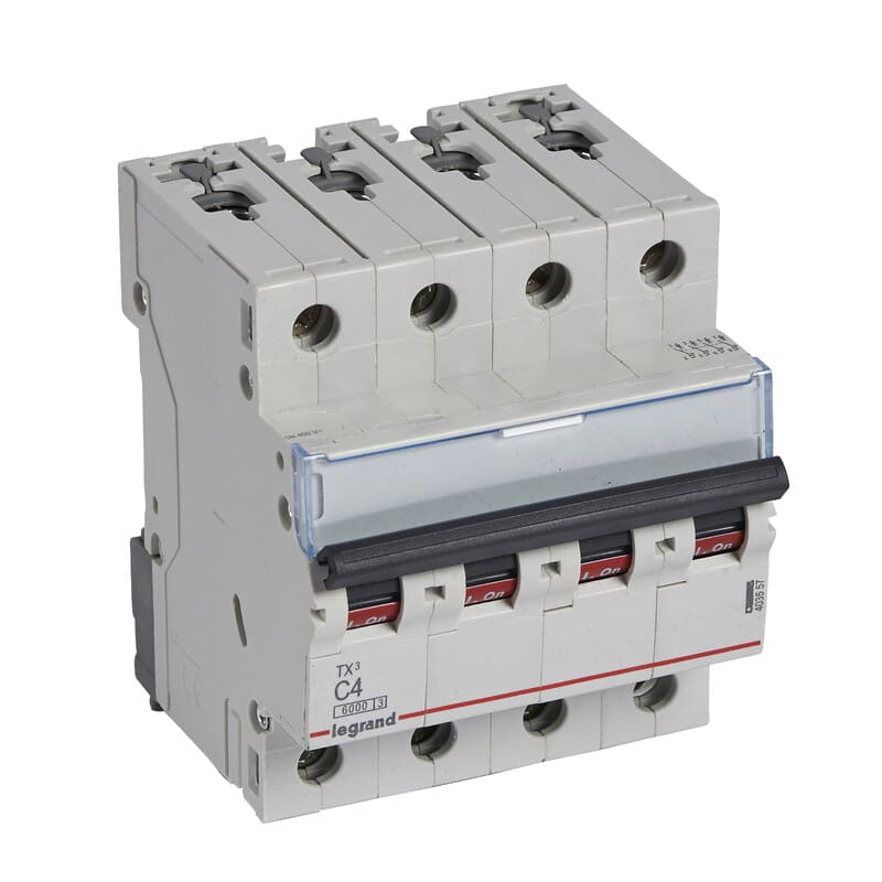 LEGRAND - Johdonsuojakatkaisija - JSK, 4-nap. C4, 6kA