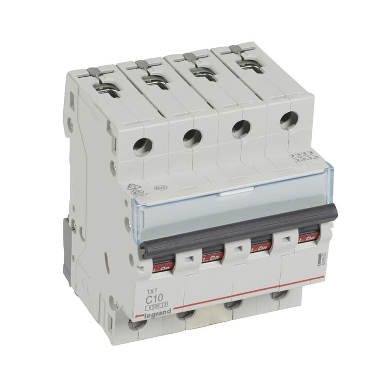 LEGRAND - Johdonsuojakatkaisija - JSK, 4-nap. C10, 6kA