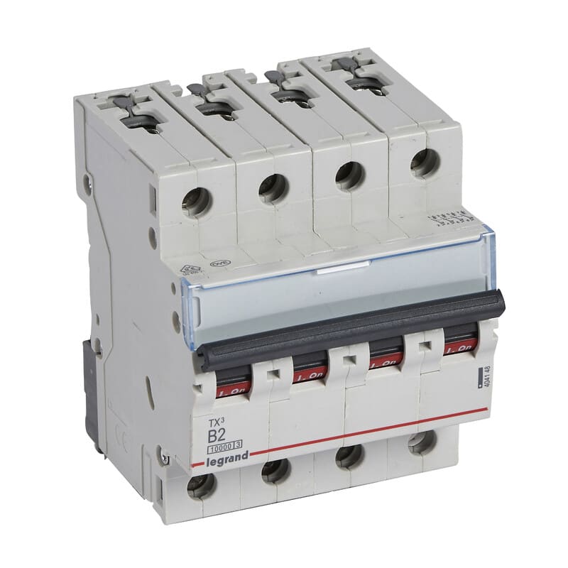 LEGRAND - Johdonsuojakatkaisija - JSK, 4-nap. B2, 10kA