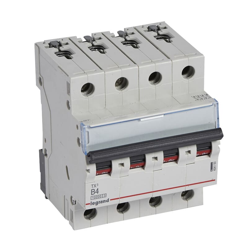 LEGRAND - Johdonsuojakatkaisija - JSK, 4-nap. B4, 10kA