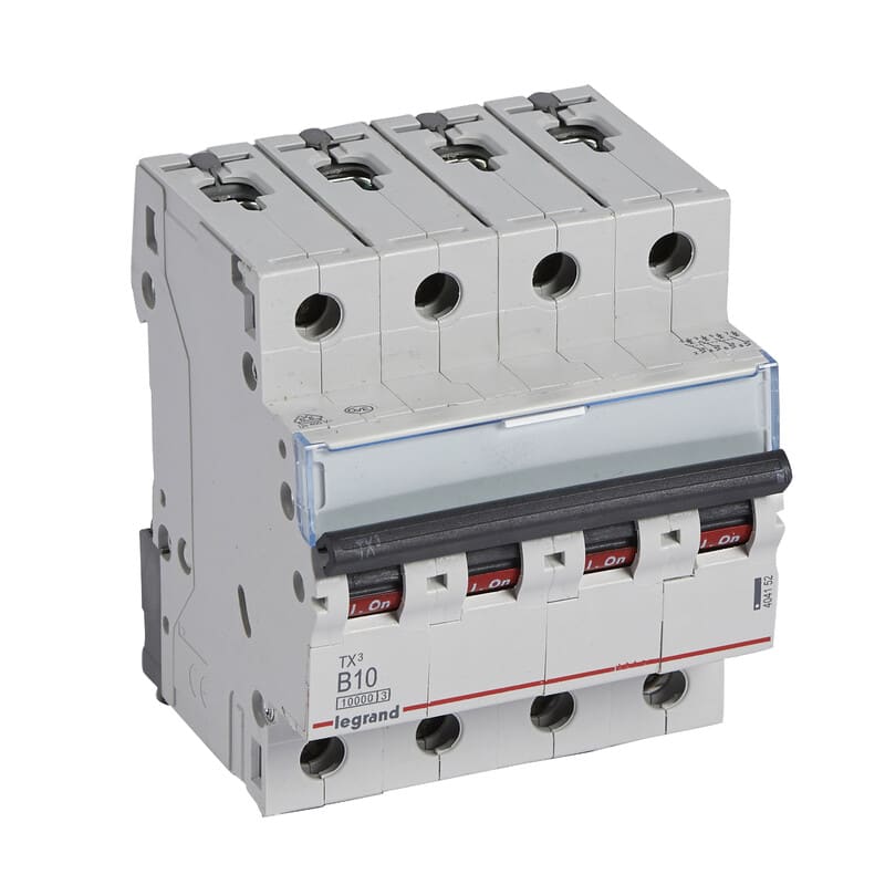 LEGRAND - Johdonsuojakatkaisija - JSK, 4-nap. B10, 10kA