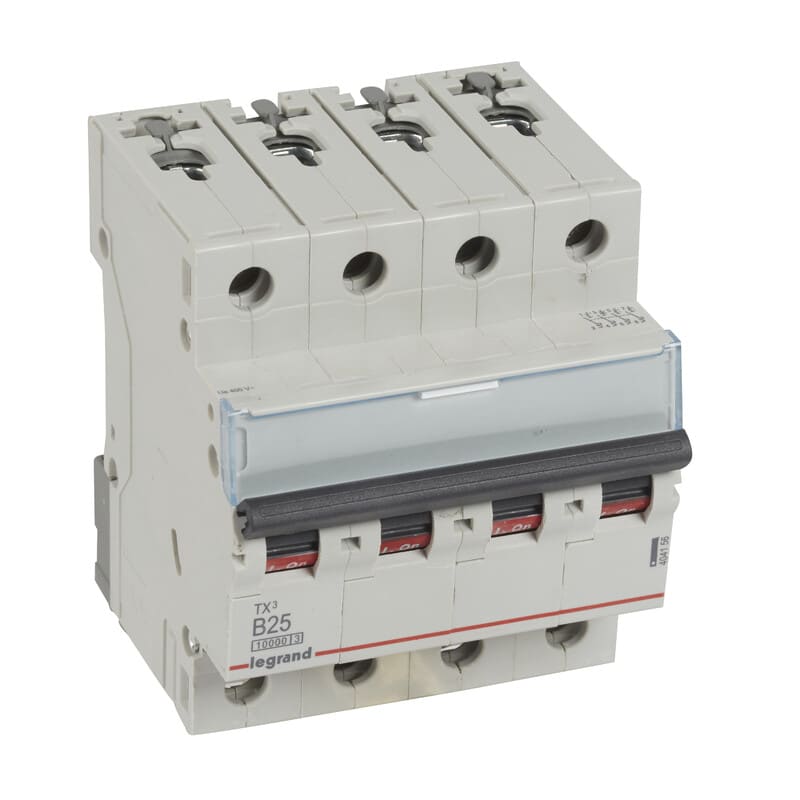 LEGRAND - Johdonsuojakatkaisija - JSK, 4-nap. B25, 10kA