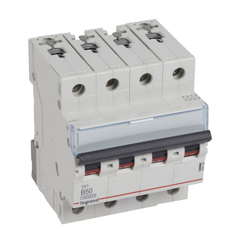 LEGRAND - Johdonsuojakatkaisija - JSK, 4-nap. B50, 10kA
