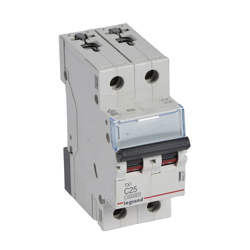 LEGRAND - Johdonsuojakatkaisija - JSK, 2-nap. C25, 10kA