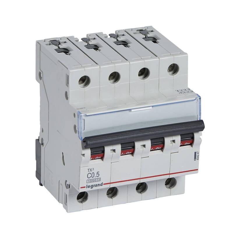 LEGRAND - Johdonsuojakatkaisija - JSK, 4-nap. C0.5, 10kA