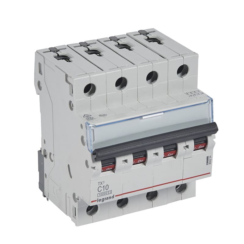 LEGRAND - Johdonsuojakatkaisija - JSK, 4-nap. C10, 10kA