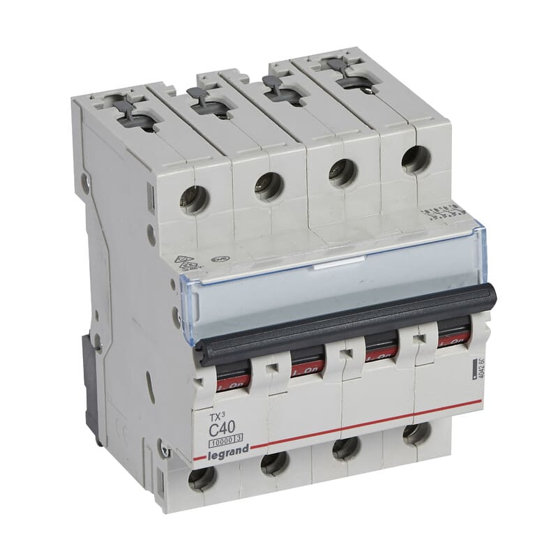 LEGRAND - Johdonsuojakatkaisija - JSK, 4-nap. C40, 10kA