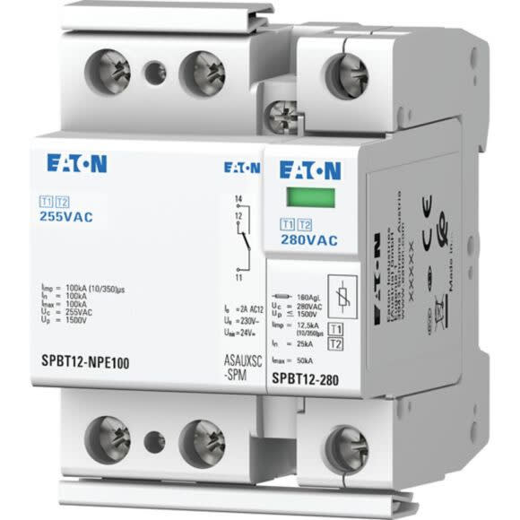 EATON - Ylijännitesuoja kiinteistö - SPBT12-280-1+NPE-AX