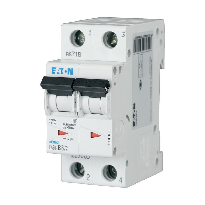 EATON - Johdonsuojakatkaisija - FAZ6-B6/2