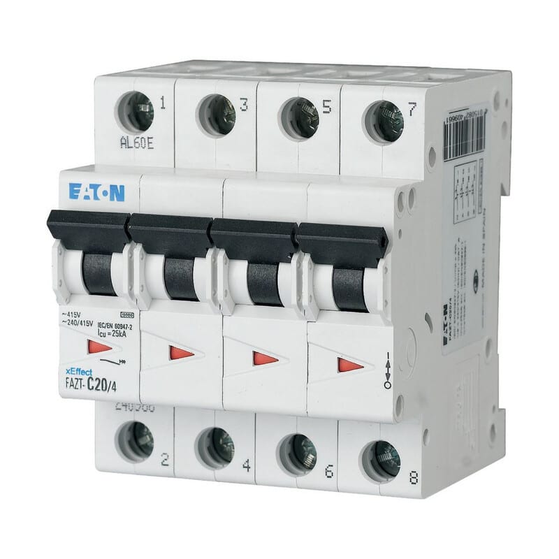 EATON - Johdonsuojakatkaisija - FAZT-D10/4