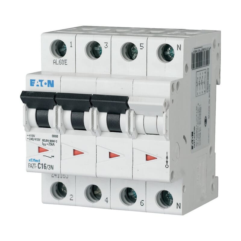 EATON - Johdonsuojakatkaisija - FAZT-B15/3N