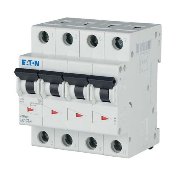EATON - Johdonsuojakatkaisija - FAZ-C0,5/4