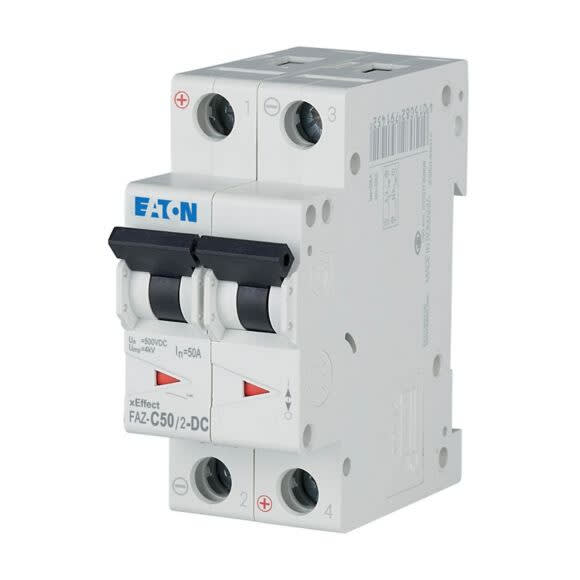EATON - Johdonsuojakatkaisija - FAZ-C25/2-DC