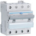 HAGER - Vikavirtajohdonsuojakatkaisija - AFH470H 300mA A-HI/4x20A C 6kA
