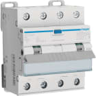 HAGER - Vikavirtajohdonsuojakatkaisija - ADX406D 30mA A/4x6A B-k. 10kA