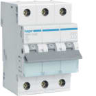 HAGER - Johdonsuojakatk.3-nap B 6kA - MBN306E 6A