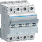 HAGER - Johdonsuojakatkaisija 63A 10kA - NBN663 3L+N B-63A 10kA 4M