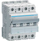 HAGER - Johdonsuojakatkaisija 20A 10kA - NCN620 3L+N C-20A 10kA 4M