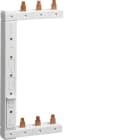 HAGER - Virtakisko - KCL363L 3N 2-riv. 125mm vas.