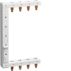 HAGER - Virtakisko - KCF663L 4N 2-riv. 125mm vas.