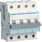 HAGER - Johdonsuojakatk.4-nap B 6kA - MBN450 50A