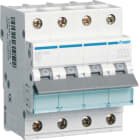 HAGER - Johdonsuojakatk.4-nap B 6kA - MBN463 63A
