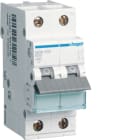HAGER - Johdonsuojakatkaisija 50A 6kA - MBN550 1+N 50A B-käy 6kA