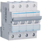 HAGER - Johdonsuojakatkaisija 20A 6kA - MBN620 3+N 20A B-käy 6kA