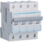 HAGER - Johdonsuojakatkaisija 20A 6kA - MBN620 3+N 20A B-käy 6kA