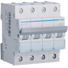 HAGER - Johdonsuojakatkaisija 50A 6kA - MBN650 3+N 50A B-käy 6kA